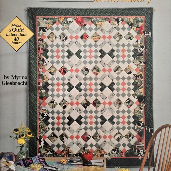 Strip Quilts In A Hurry American School Of Needlework 1994 Book Number 4153 - Picture 10 of 12